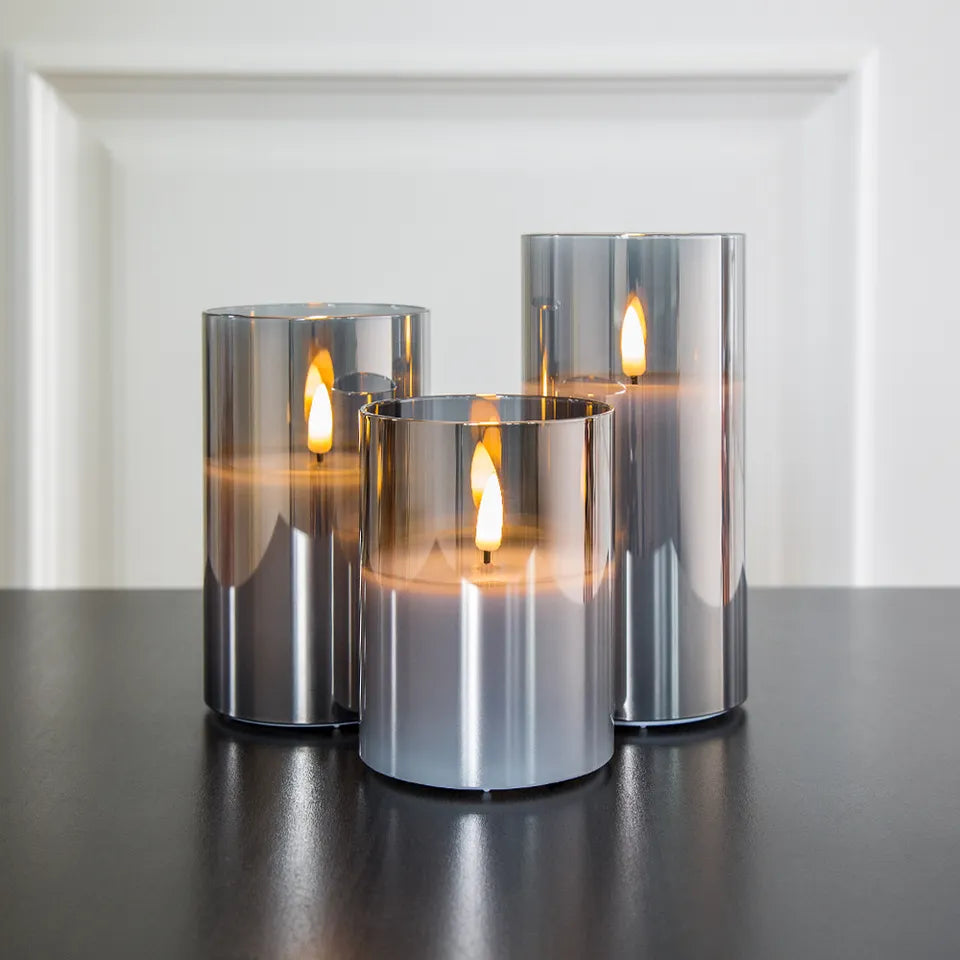 CandleLit - Electric realistic candles (set of 3)