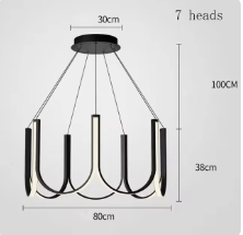 Led coat hanger Minimalist lamps