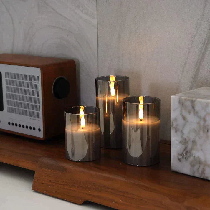 CandleLit - Electric realistic candles (set of 3)
