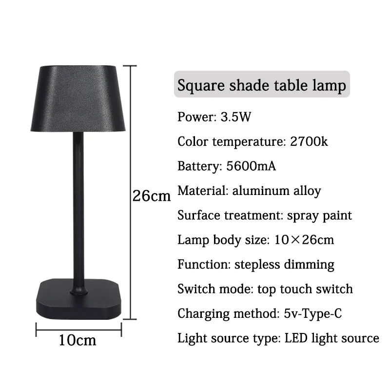 WanderLuxe - Cordless table lamps