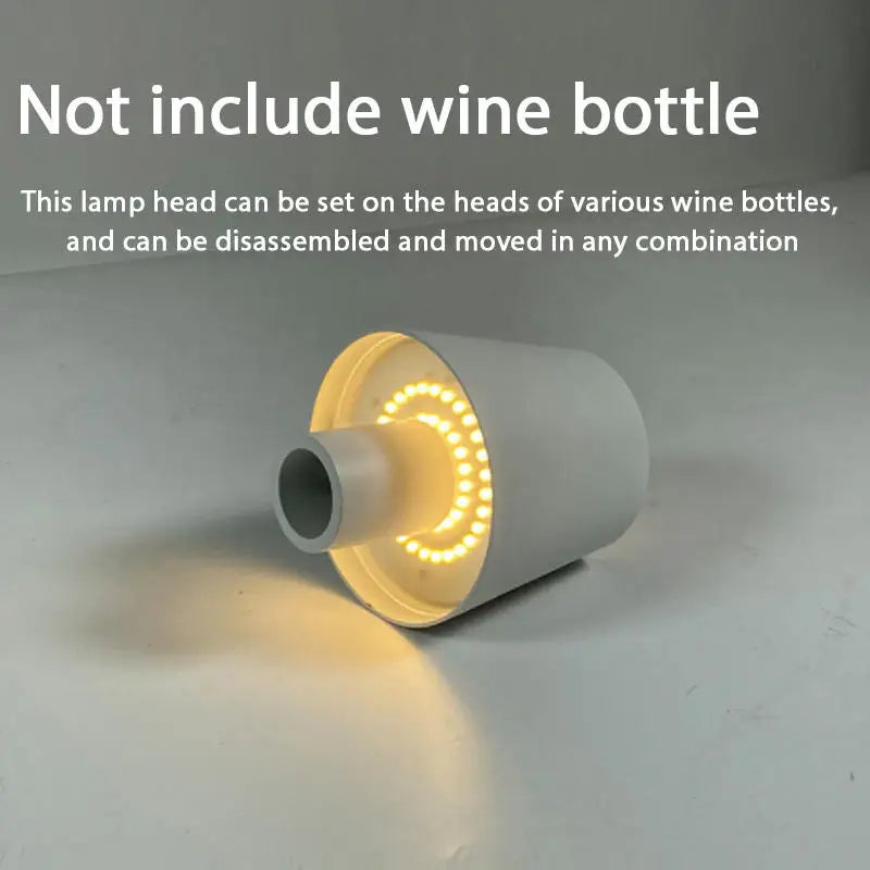 VinoFlex - Creative wine bottle desk lamp