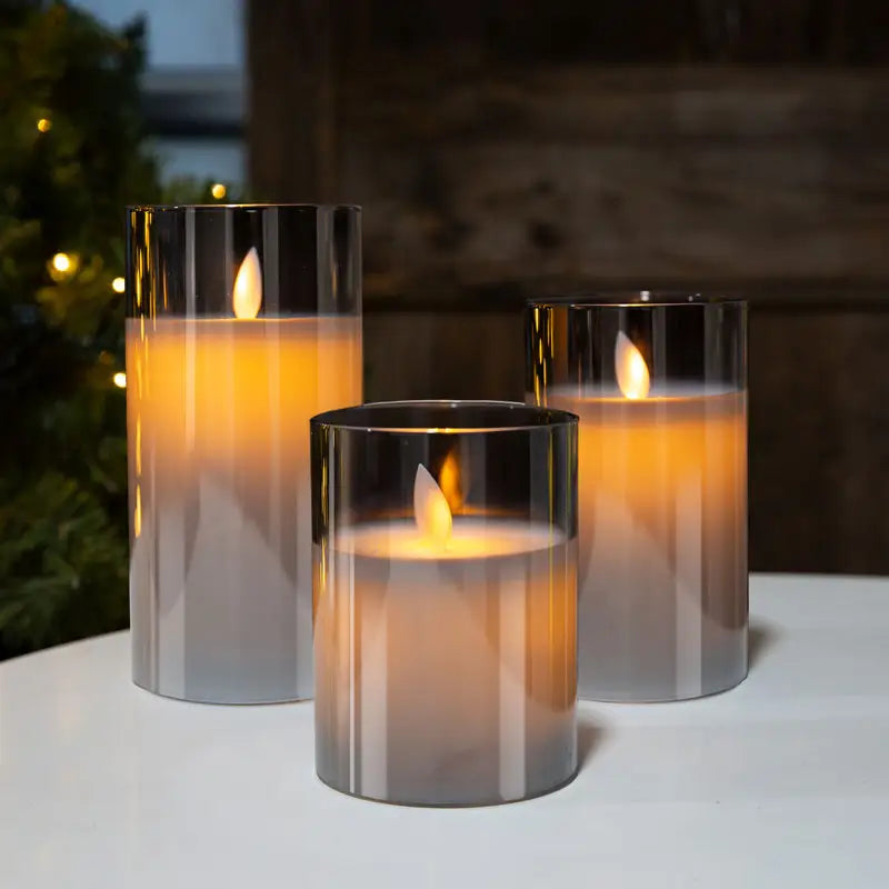 CandleLit - Electric realistic candles (set of 3)