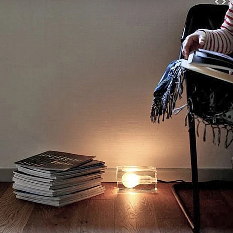 Crystal Clear - Transparante table lamp