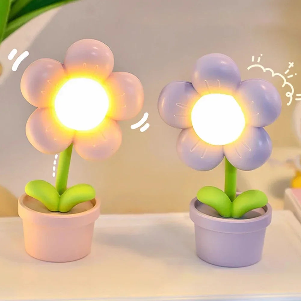 BloomLite - Small flower table lamp