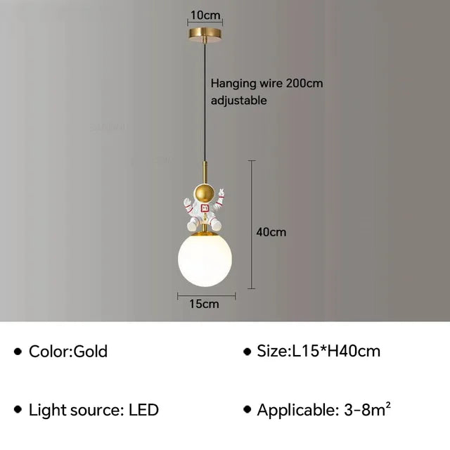 AstroCraft - Astronaut lamp
