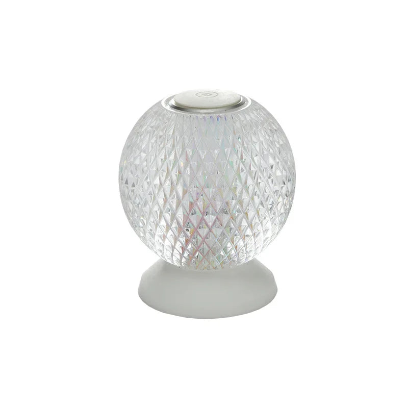 ModCrystal - Modern cordless crystal table lamp