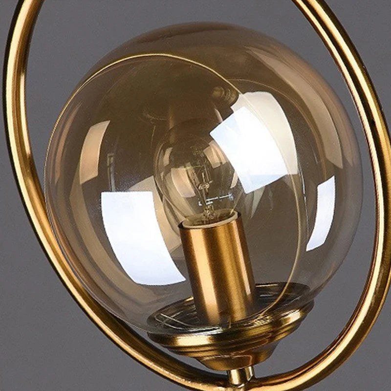 LuminaTreasure - Table lamp with glass globe