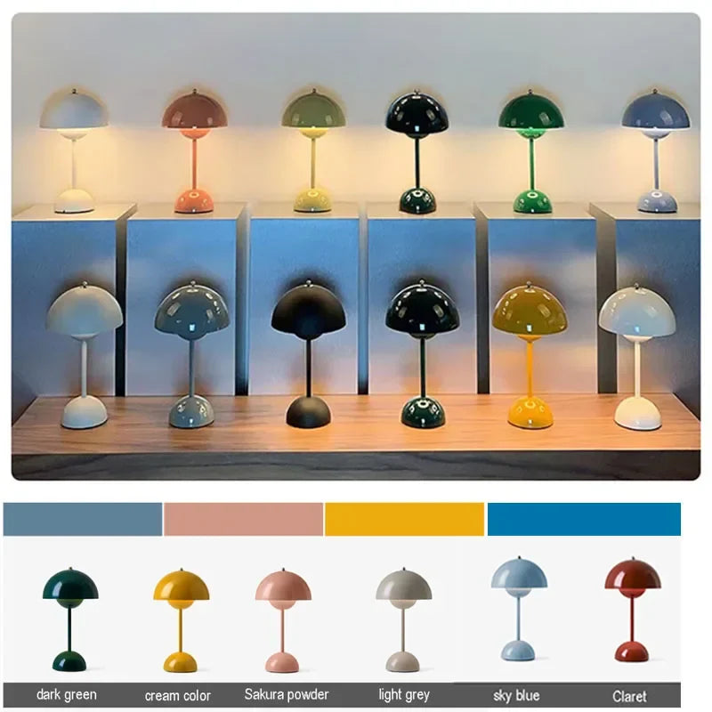 BloomShroom - Table lamps with mushroom blossoms