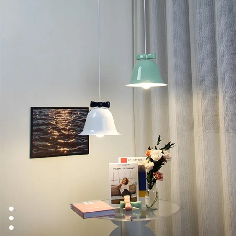 BowBeam - Modern Bow Bell pendant light