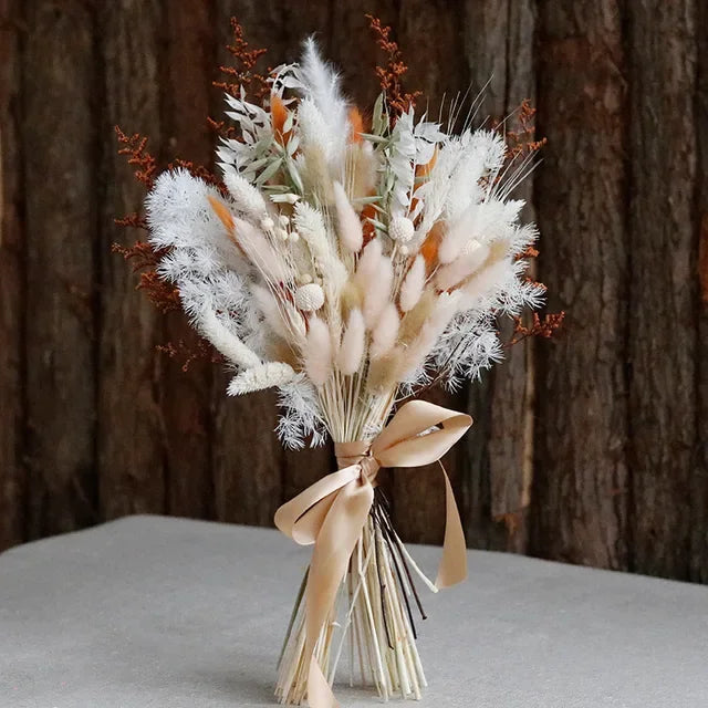 BohoBliss - Dried Pampas Grass & Bunny Tails Decoration