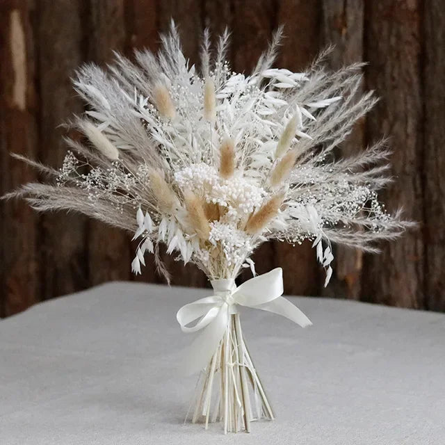 BohoBliss - Dried Pampas Grass & Bunny Tails Decoration