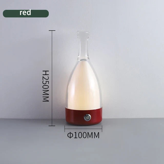 Bottle Glow - Bar bottle table lamp