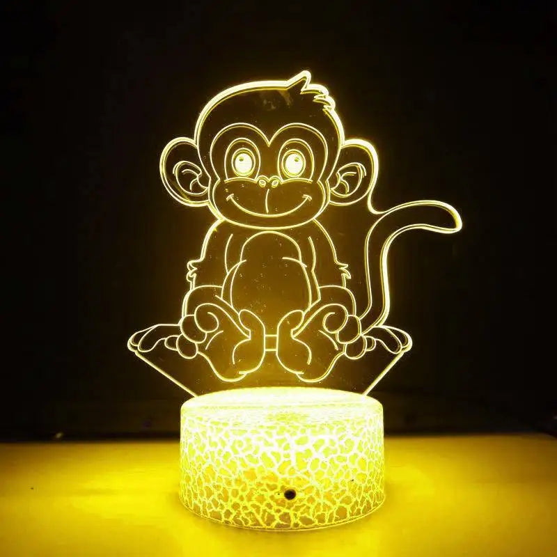 Jungle3D - Monkey wonder lamp