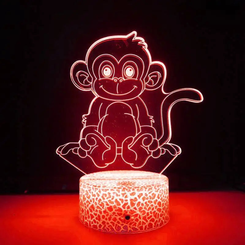 Jungle3D - Monkey wonder lamp