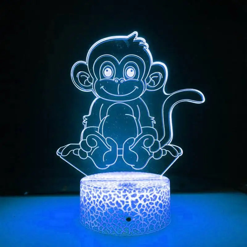 Jungle3D - Monkey wonder lamp