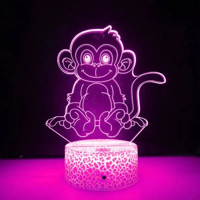 Jungle3D - Monkey wonder lamp