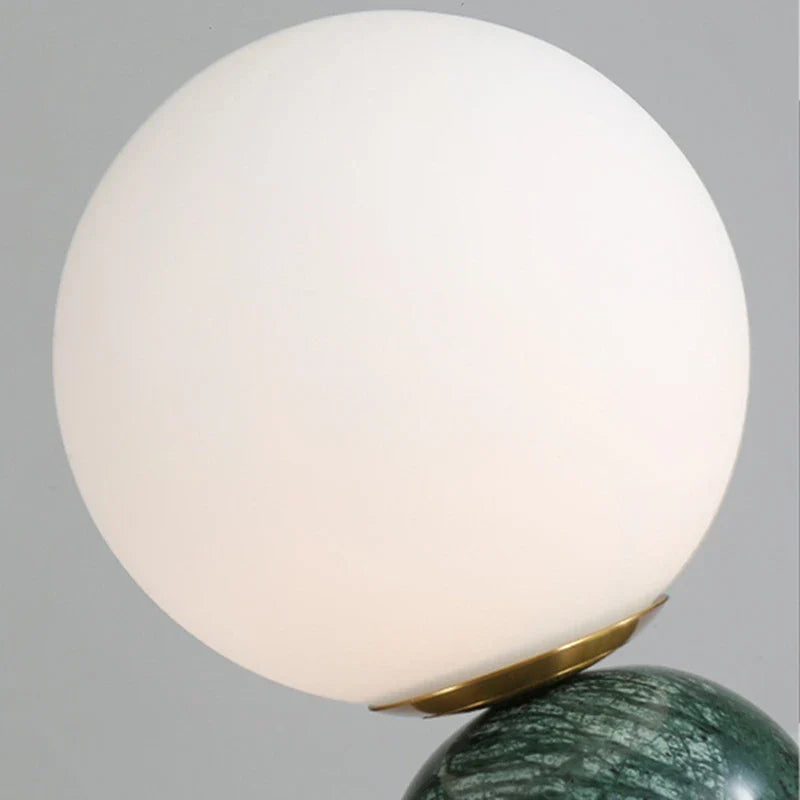 NordicRound - Marble glass lamp