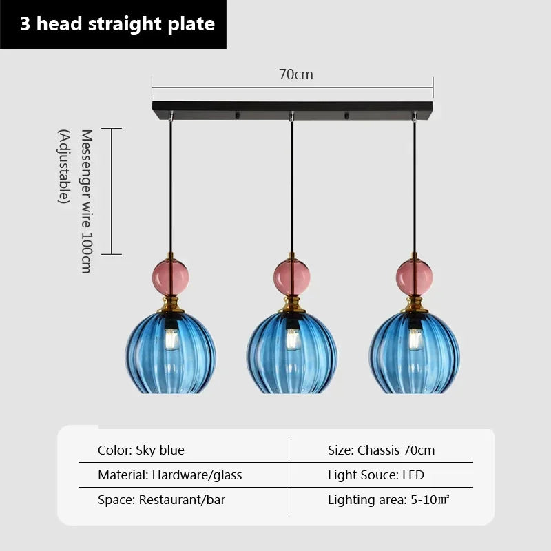 CandyFloss - Candy pendant light