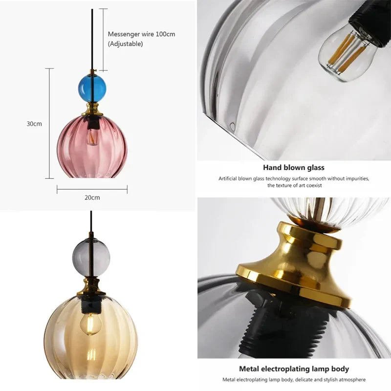 CandyFloss - Candy pendant light