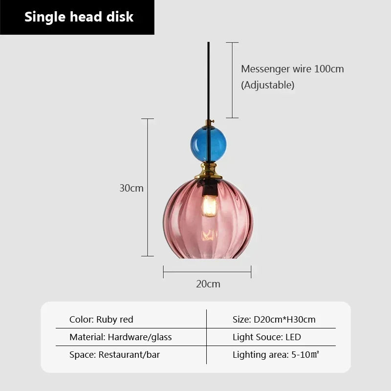 CandyFloss - Candy pendant light