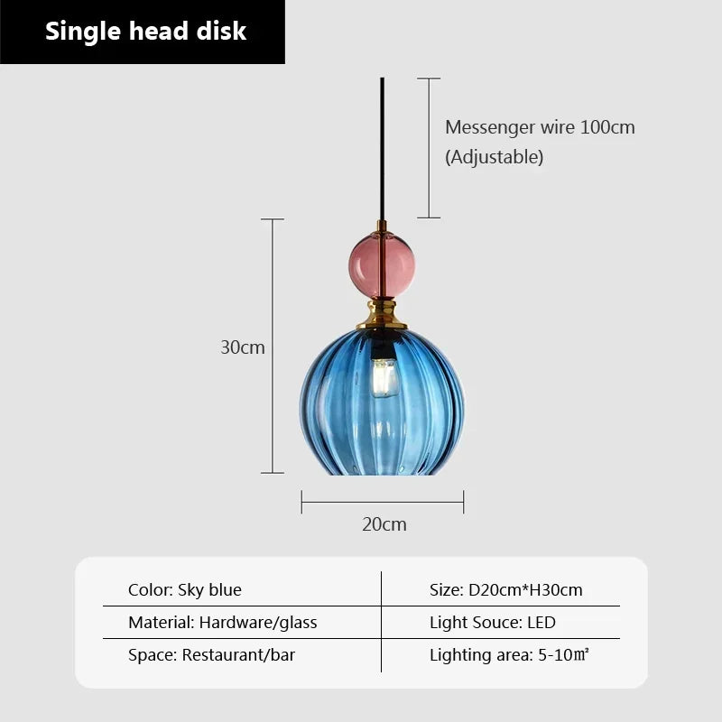 CandyFloss - Candy pendant light