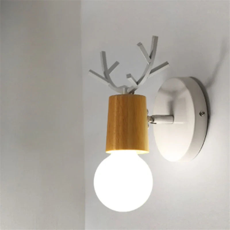 AntlerGlow - Macaron antler wall light