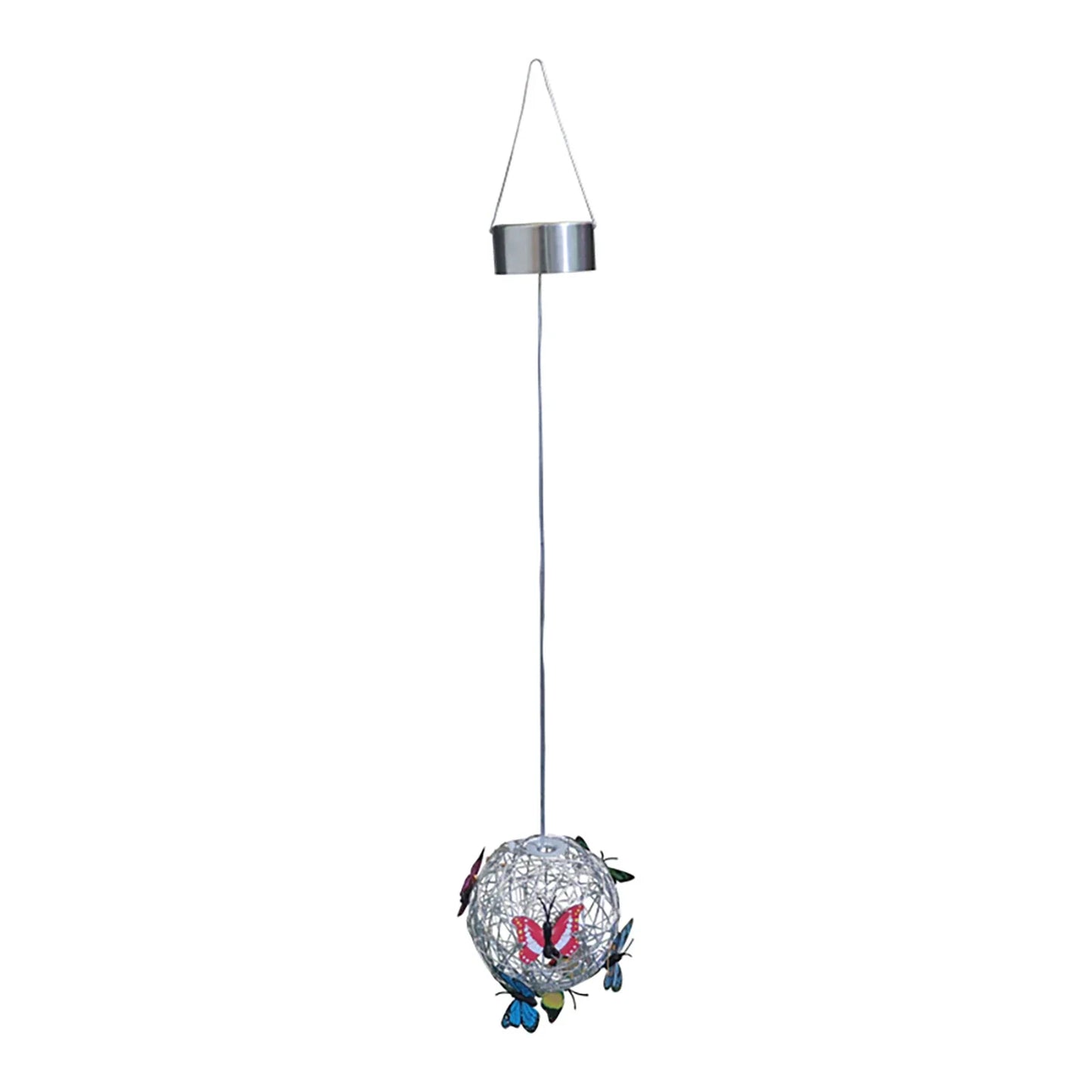 ButterBright - Hanging solar lamp butterfly