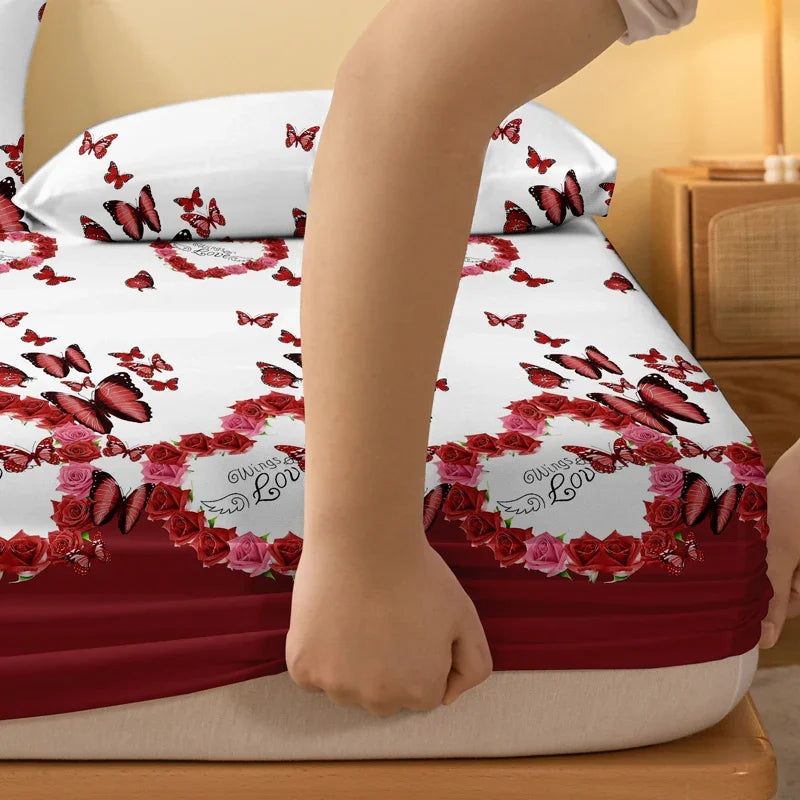 ButterflyLove | Mat fitted sheet