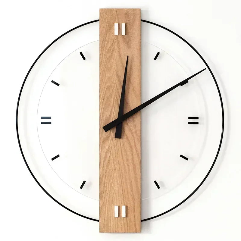 SilentOak | Silent wooden wall clock