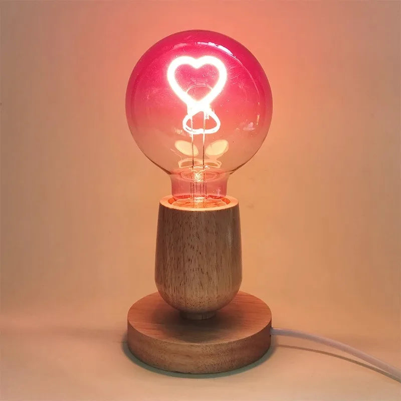 PinkPulse | Pink light bulb with color gradient