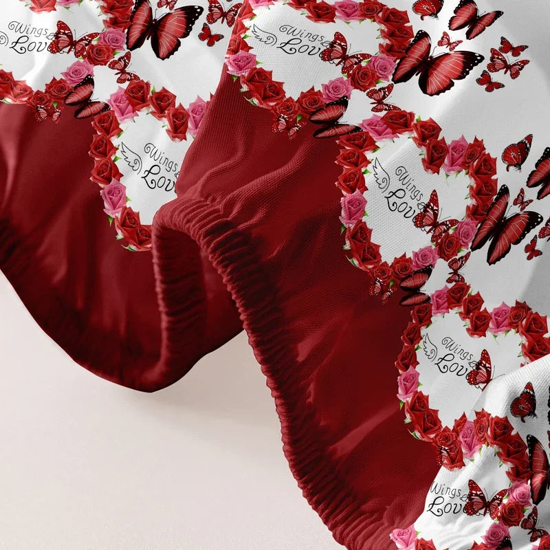 ButterflyLove | Mat fitted sheet
