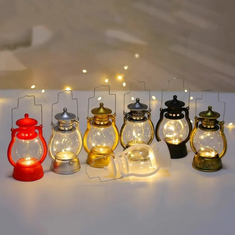 AntiqueAura | Battery-operated hanging lantern