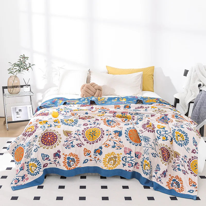 BohemiaCotton | Soft and cooling cotton blanket