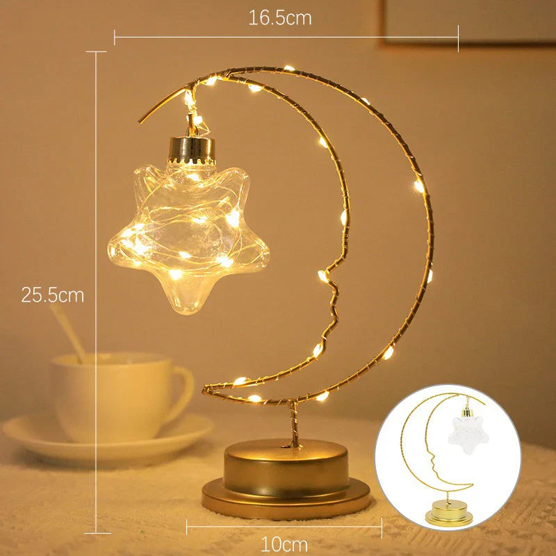 AstralGlow | Bedside LED table lamp