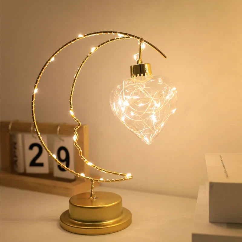 AstralGlow | Bedside LED table lamp