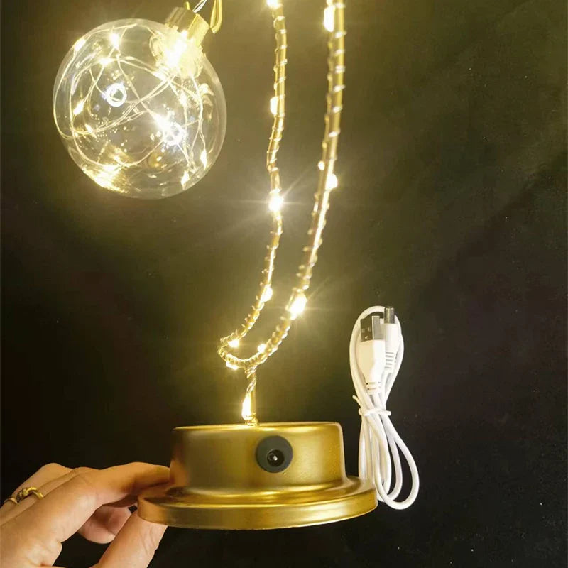 AstralGlow | Bedside LED table lamp