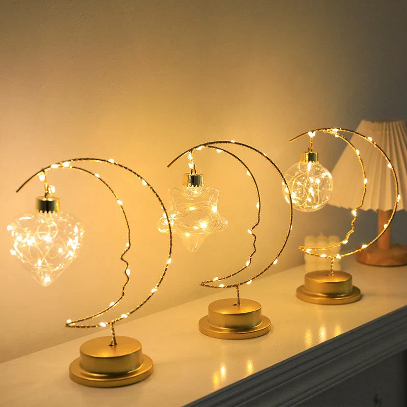 AstralGlow | Bedside LED table lamp