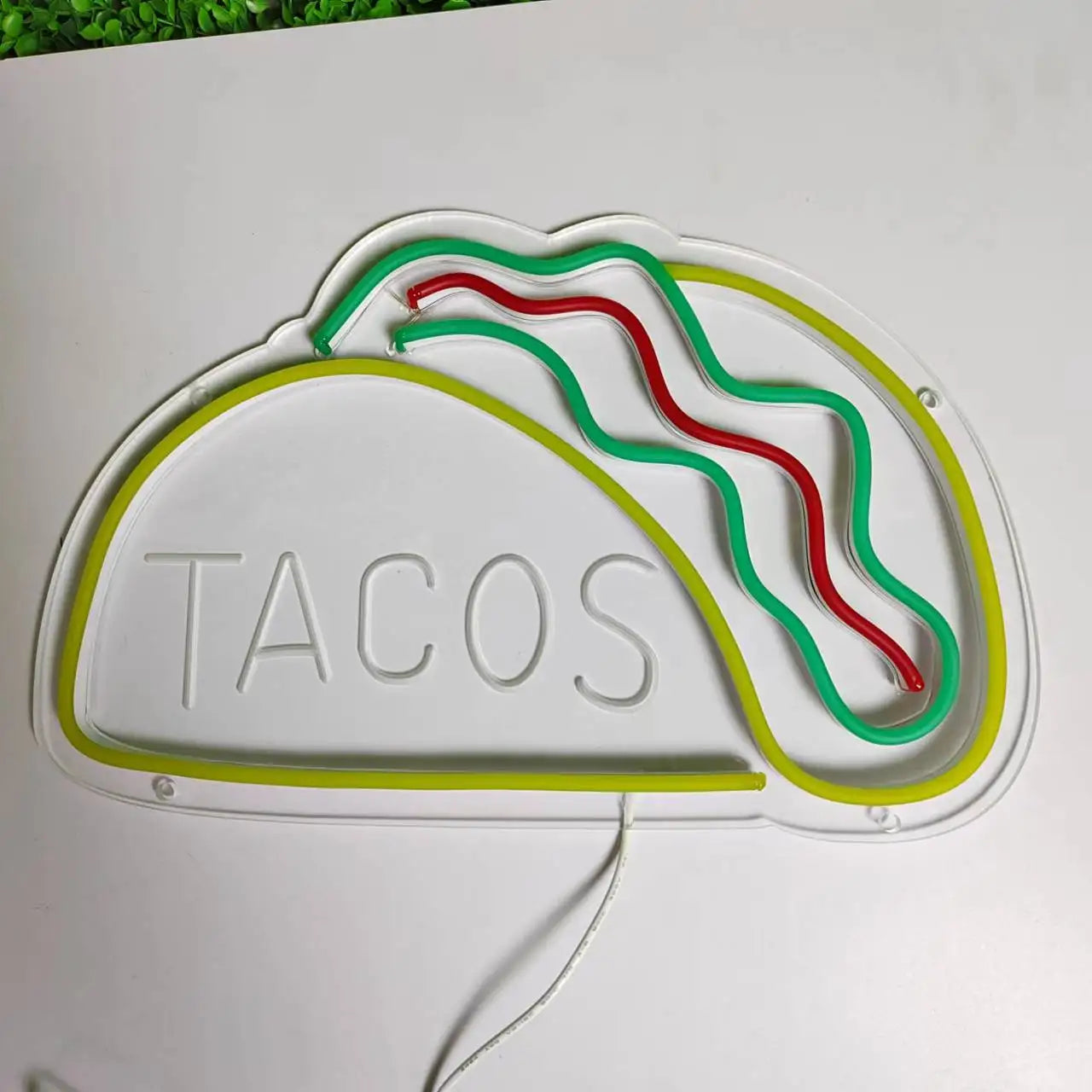 TastyTidbits - Neon night light for fast food
