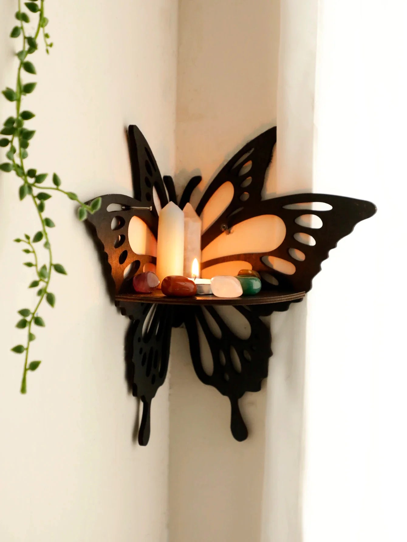Buntflügel - Butterfly corner shelf