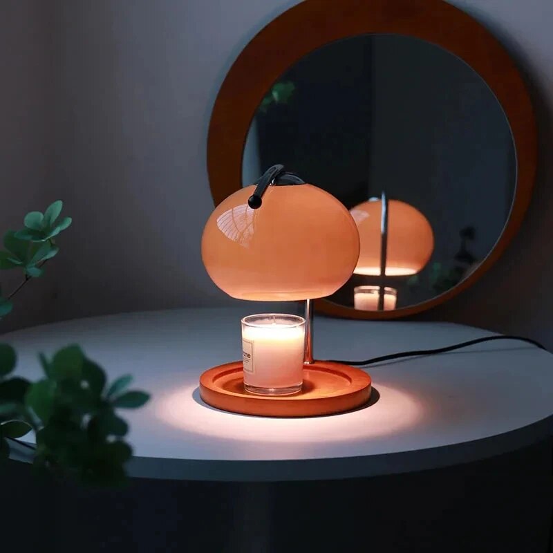AvantGlimmer - Macaron glass table lamp
