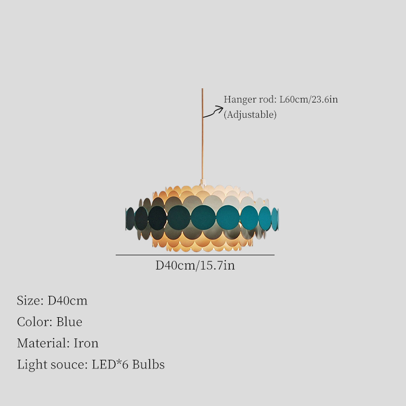 CascadingCurrent - Flowing minimalist chandelier