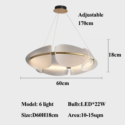BronzeBrilliance - Modern LED chandelier