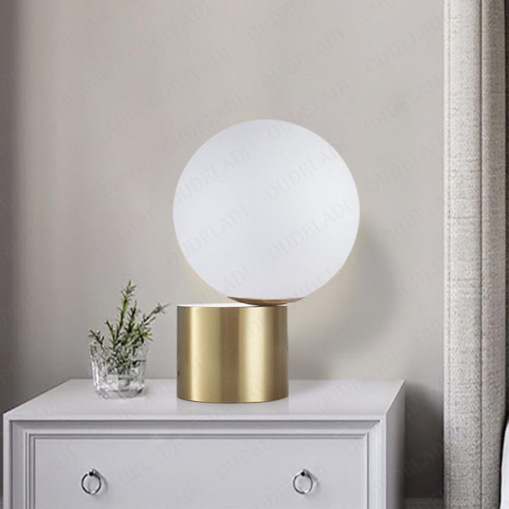 SphereGlow | Glass ball table lamps