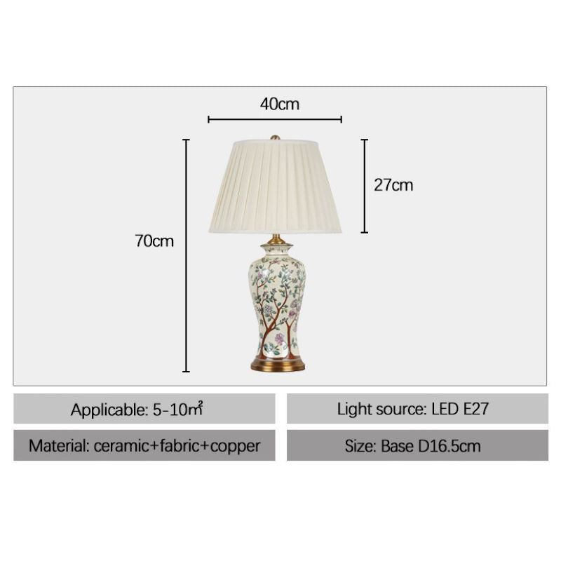 TimelessCeram | Classic ceramic table lamp
