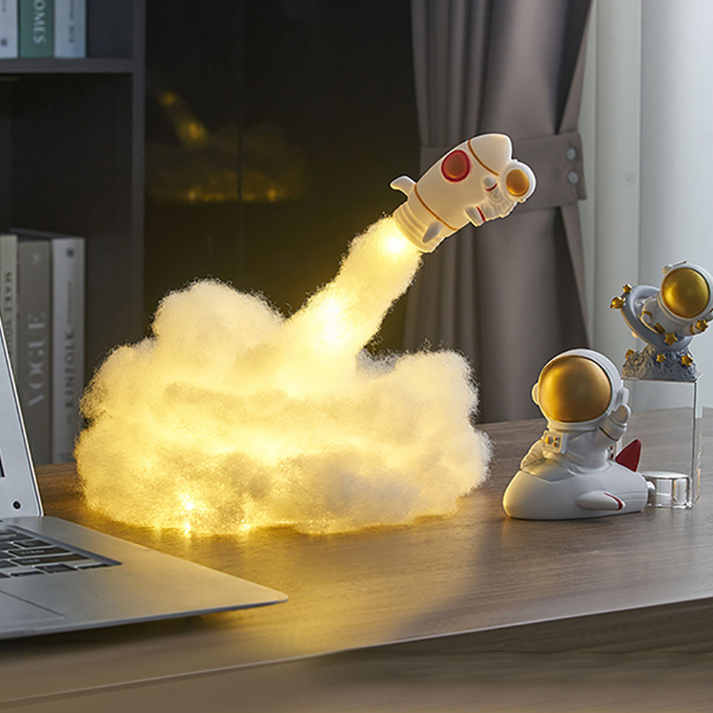 AstroLight | Small rocket table lamp