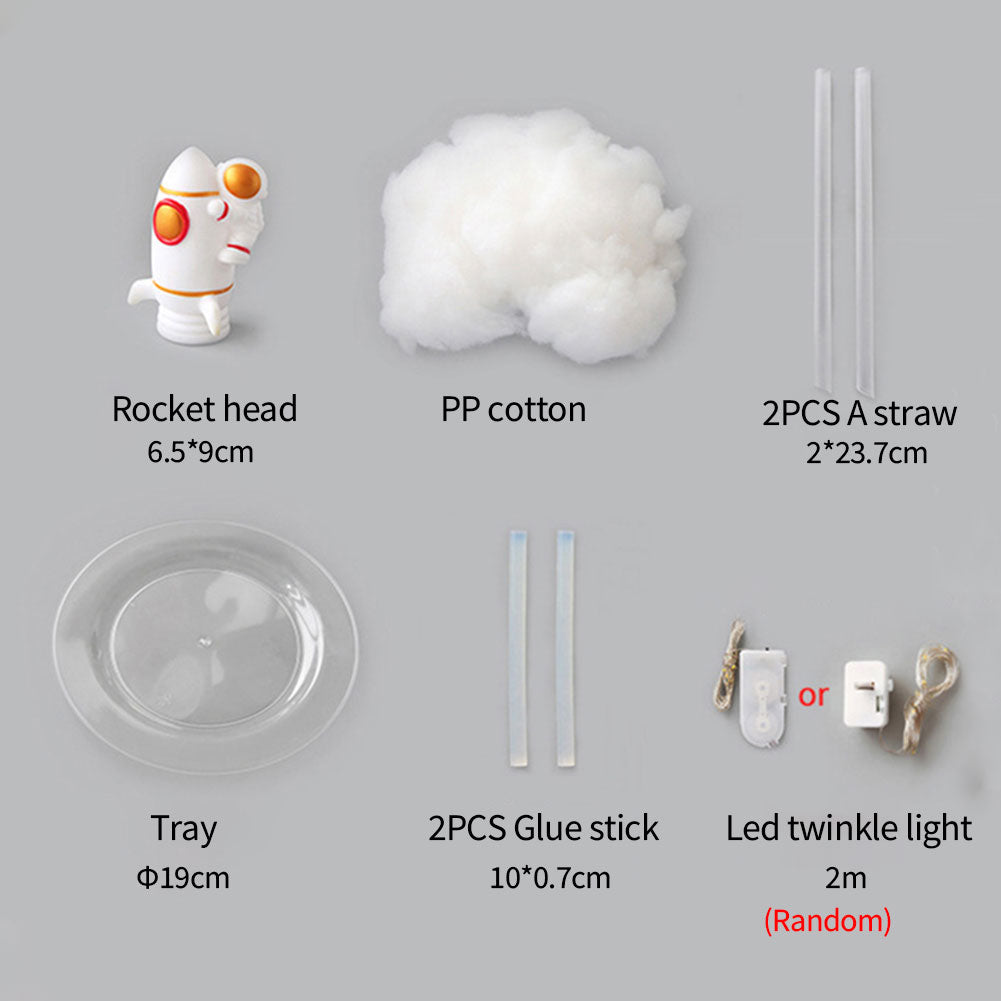 AstroLight | Small rocket table lamp