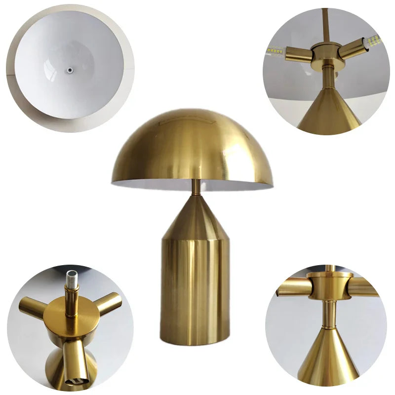 FungiGlow | Nordic Led Mushroom Table Lamp