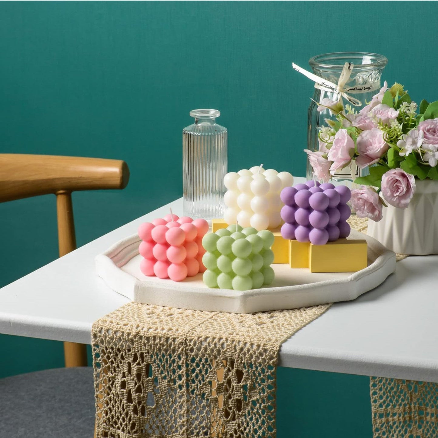Candle cubes Soy wax candles