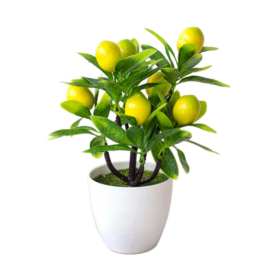 Artificial lemon tree