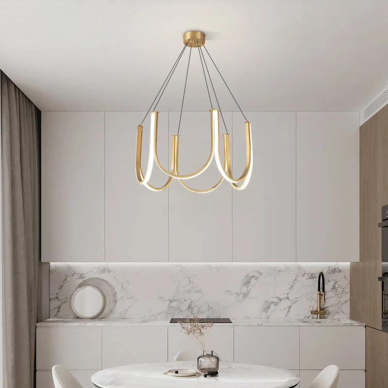 Led coat hanger Minimalist lamps